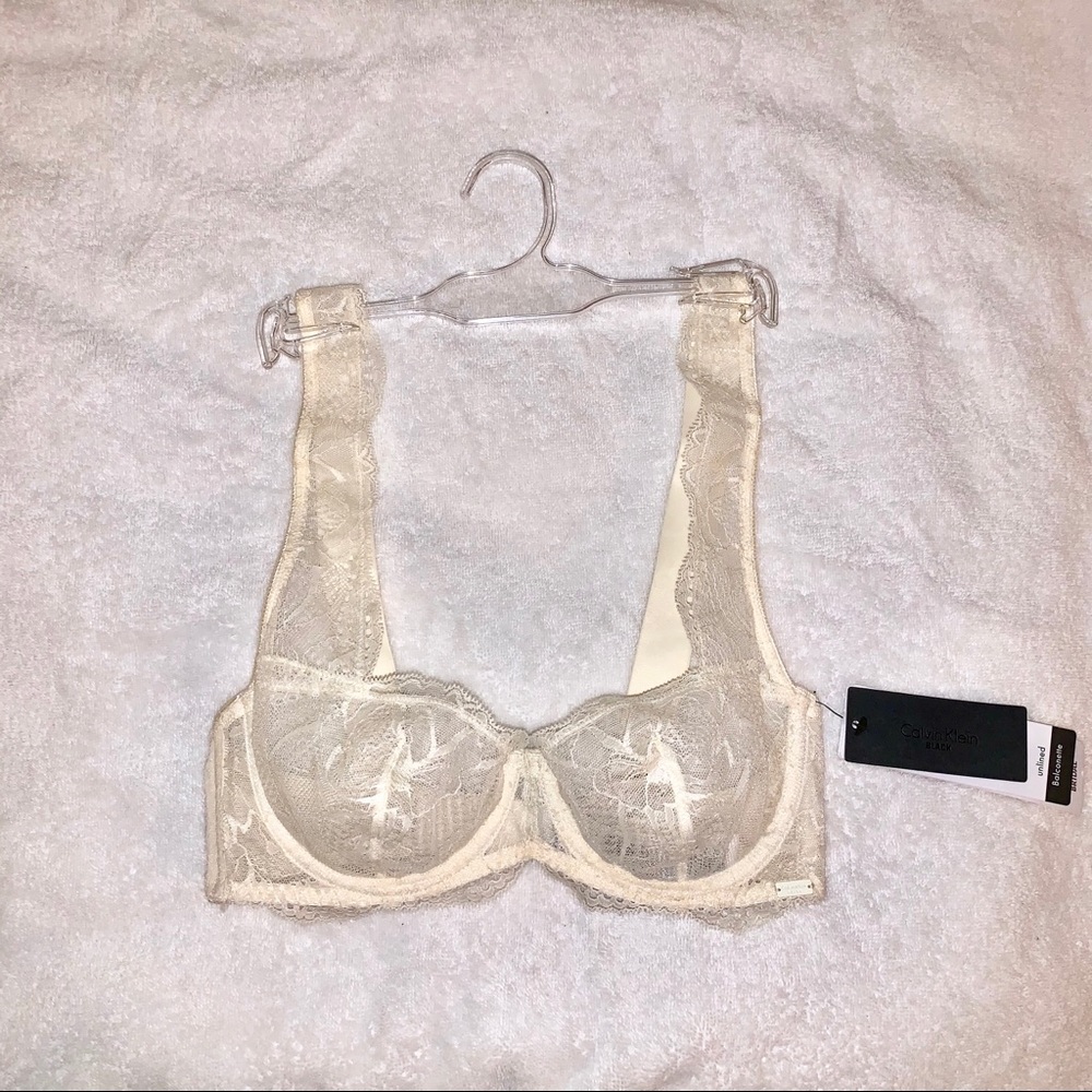 Calvin Klein Black Bridal Collection LaceBralette